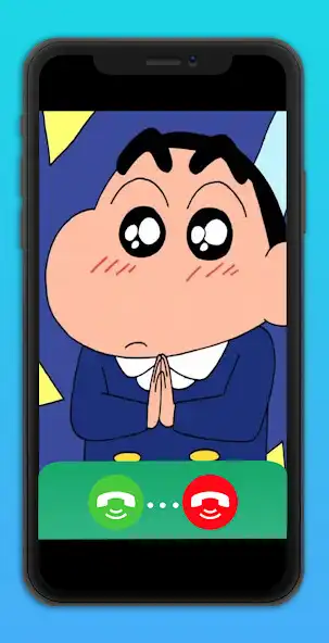 Play Fake Call Crayon Shin Chan as an online game Fake Call Crayon Shin Chan with UptoPlay