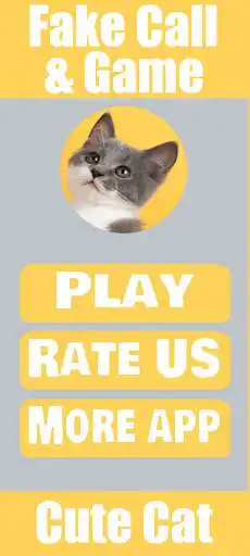 Play Fake Call Cute Cat Game  and enjoy Fake Call Cute Cat Game with UptoPlay