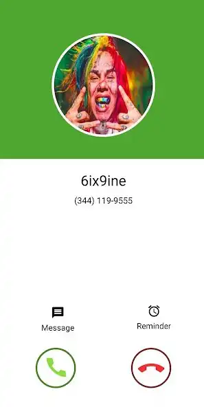 Play Fake call from 6ix9ine 2020 (prank)  and enjoy Fake call from 6ix9ine 2020 (prank) with UptoPlay