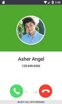 Play Fake Call From Asher Angel