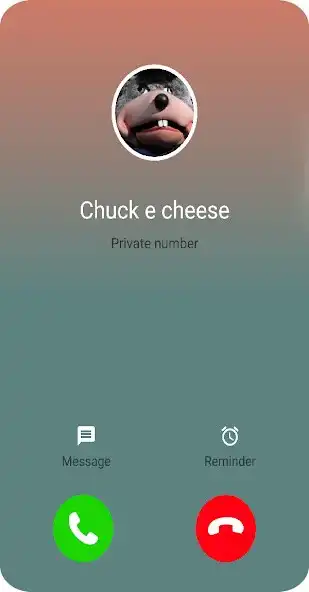 Play Fake Call from Chuck e Cheeses as an online game Fake Call from Chuck e Cheeses with UptoPlay