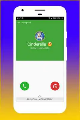 Play Fake Call From Cinderella Princess