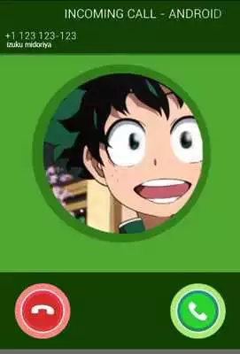 Play Fake Call From Deku Hero Izuku
