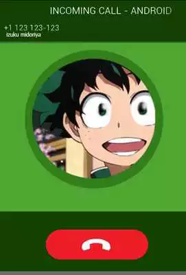 Play Fake Call From Deku Hero Izuku