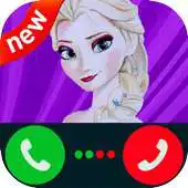 Free play online Fake Call From Elsa Prank APK