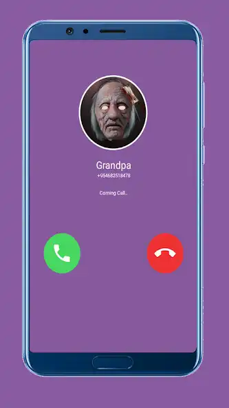 Play Fake Call from Evil Scary Grandpa - Prank Call as an online game Fake Call from Evil Scary Grandpa - Prank Call with UptoPlay