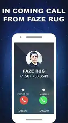 Play Fake Call From Faze Rug