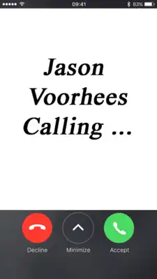 Play Fake Call From Jason voorhees Play Fake Call From Jason voorhees