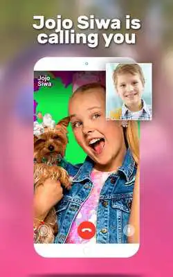 Play Fake: Call From Jojo Siwa - Face Time Play Fake: Call From Jojo Siwa - Face Time