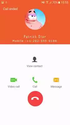 Play Fake call from patrick star Play Fake call from patrick star