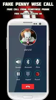 Play Fake Call from Pennywise Prank