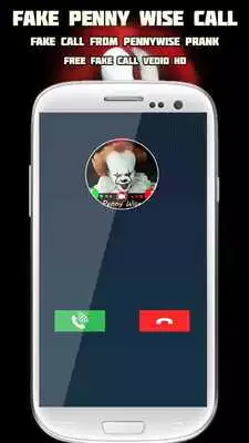 Play Fake Call from Pennywise Prank
