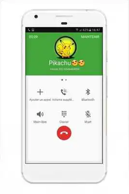 Play Fake Call From Pikachu