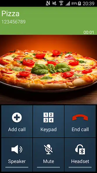 Play Fake call from pizza prank as an online game Fake call from pizza prank with UptoPlay