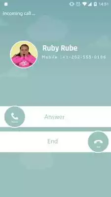 Play Fake Call From Ruby rube Play Fake Call From Ruby rube