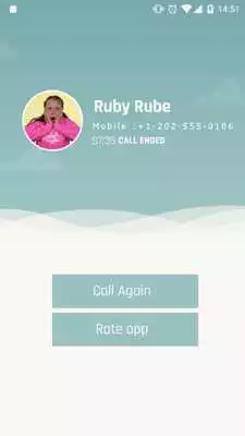 Play Fake Call From Ruby rube Play Fake Call From Ruby rube