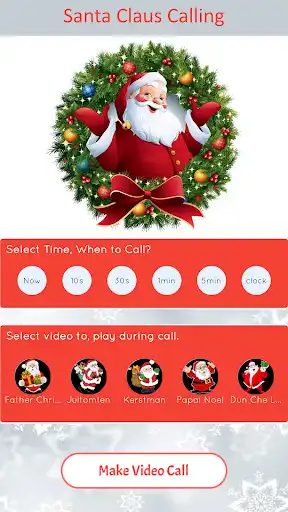 Play fake Call From Santa Claus!