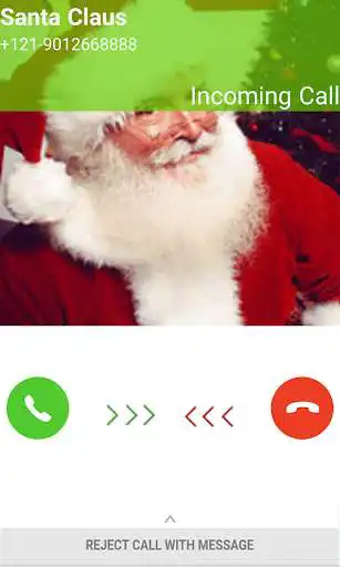 Play Fake Call From Santa Claus Simulated as an online game Fake Call From Santa Claus Simulated with UptoPlay