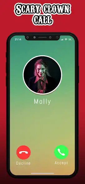 Play Fake Call From Scary Clown as an online game Fake Call From Scary Clown with UptoPlay