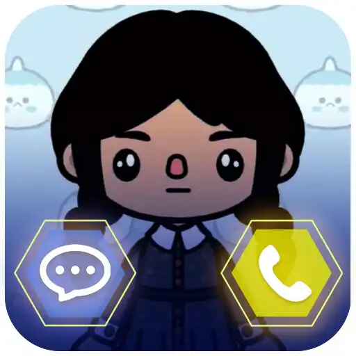 Play fake call from toca wednesday APK Play fake call from toca wednesday APK