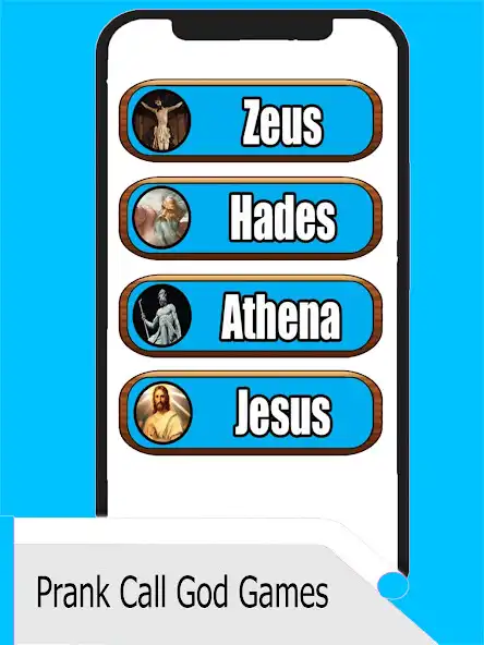 Play Fake Call God Mini Games as an online game Fake Call God Mini Games with UptoPlay