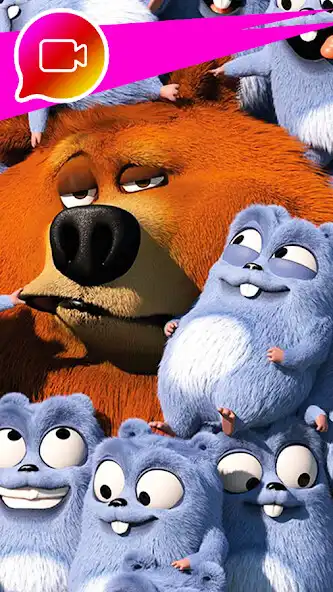 Play Fake Call Grizzy The Lemmings as an online game Fake Call Grizzy The Lemmings with UptoPlay
