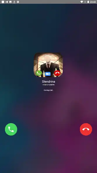 Play Fake Call Horror Slender Man as an online game Fake Call Horror Slender Man with UptoPlay