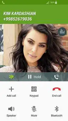 Play Fake Call Kim Kardashian