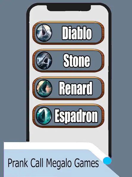 Play Fake Call Megalodon Game as an online game Fake Call Megalodon Game with UptoPlay