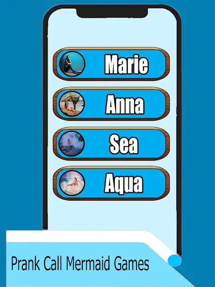 Play Fake Call Mermaid Mini Games as an online game Fake Call Mermaid Mini Games with UptoPlay