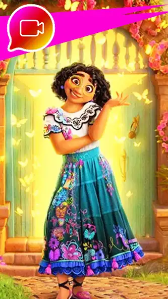 Play Fake Call Mirabel Encanto as an online game Fake Call Mirabel Encanto with UptoPlay