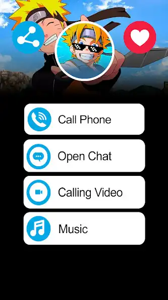 Play Fake call Naruto  and enjoy Fake call Naruto with UptoPlay