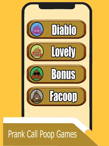 Play Fake Call Poop Games as an online game Fake Call Poop Games with UptoPlay