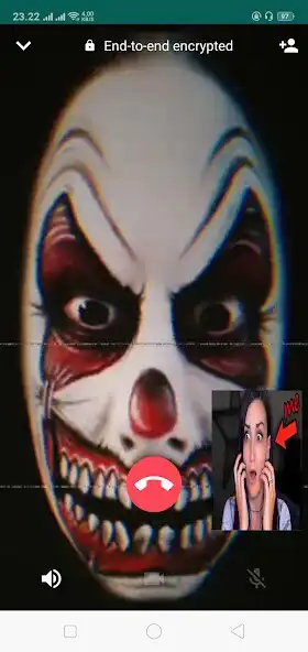 Play Fake Call Prank Scary Clown as an online game Fake Call Prank Scary Clown with UptoPlay