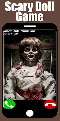 Play Fake Call Scary Doll Game as an online game Fake Call Scary Doll Game with UptoPlay