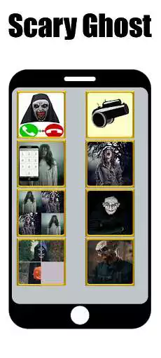 Play Fake Call Scary Ghost Game as an online game Fake Call Scary Ghost Game with UptoPlay