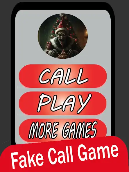 Play Fake Call Scary Santa Games  and enjoy Fake Call Scary Santa Games with UptoPlay