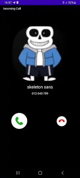 Play fake call skeleton sans prank as an online game online fake call skeleton sans prank with UptoPlay Play fake call skeleton sans prank as an online game fake call skeleton sans prank with UptoPlay