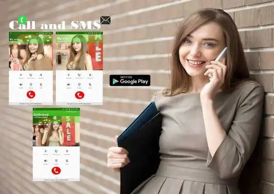 Play Fake Call-Sms Girlfriend