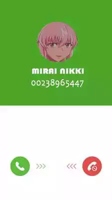 Play Fake Call SMS - Mirai Nikki. Play Fake Call SMS - Mirai Nikki.