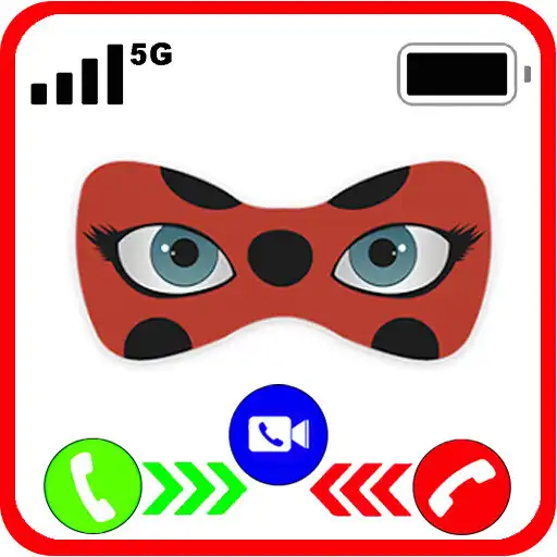 Play Fake Call Video From LadyBug APK