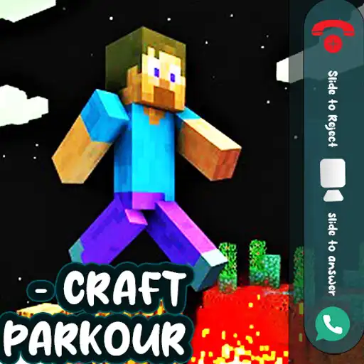 Play Fake Call With Craft Parkour3D APK