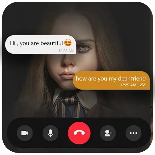 Play fake call with  M3gan prank APK