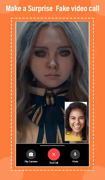 Play fake call with  M3gan prank  and enjoy fake call with  M3gan prank with UptoPlay