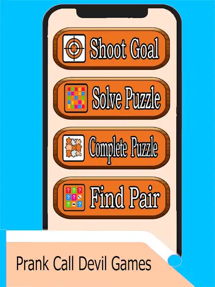 Play Fake call with Scary Devil as an online game Fake call with Scary Devil with UptoPlay