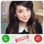 Free play online Fake Call Zoella APK Free play online Fake Call Zoella APK