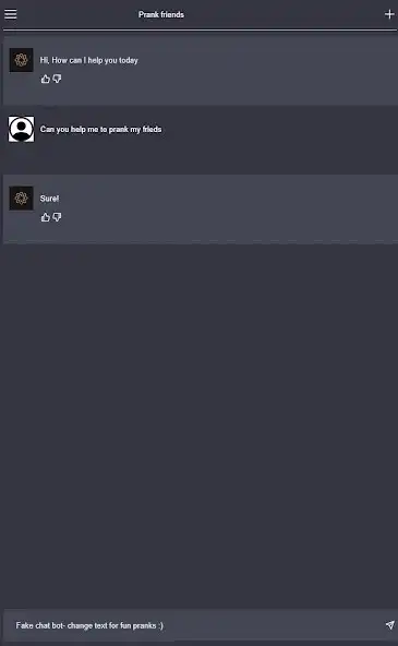 Play Fake Chat Bot Prank GPT  and enjoy Fake Chat Bot Prank GPT with UptoPlay