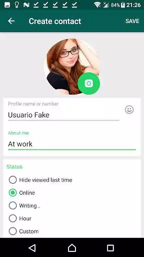 Play APK Fake chat messages  and enjoy Fake chat messages with UptoPlay com.electro_tex.fakechatconversation
