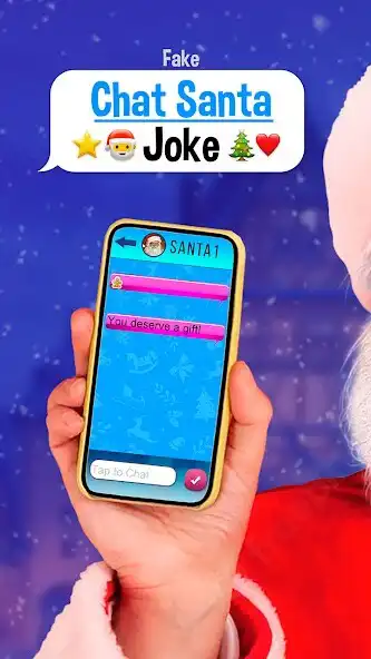 Play Fake Chat Santa Joke  and enjoy Fake Chat Santa Joke with UptoPlay