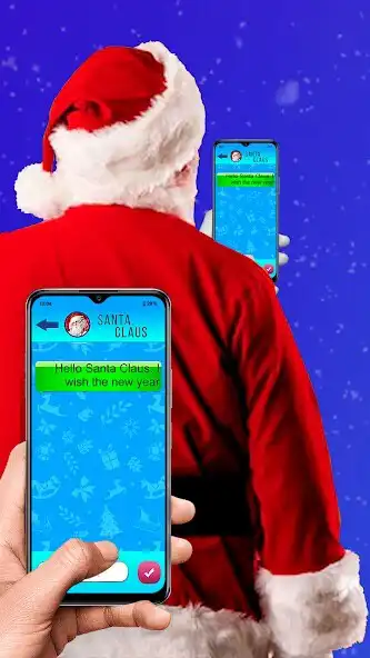 Play Fake Chat Santa Joke as an online game Fake Chat Santa Joke with UptoPlay